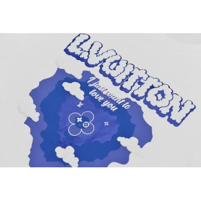 Футболка Louis Vuitton I Just Want To Love You "White" фото № 5 Футболка Louis Vuitton I Just Want To Love You "White" фото № 5