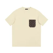 Футболка Louis Vuitton With Designer Pocket "Cream"