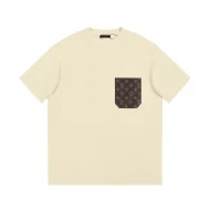 Футболка Louis Vuitton With Designer Pocket "Cream"