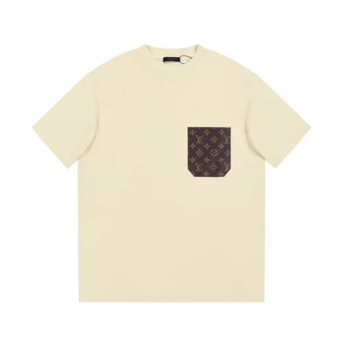 Футболка Louis Vuitton With Designer Pocket "Cream"