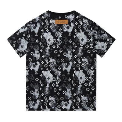 Футболка Louis Vuitton With Spots And Brand Logo "Black/Gray" фото № 2