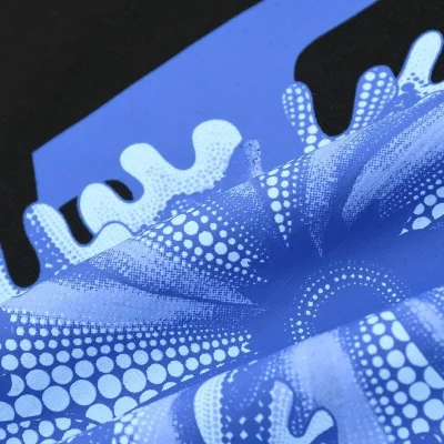 Футболка Louis Vuitton Blue Dandelion "Black" фото № 4