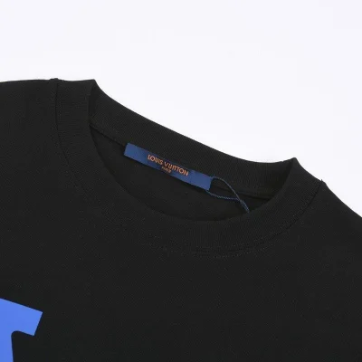 Футболка Louis Vuitton Blue Dandelion "Black" фото № 5