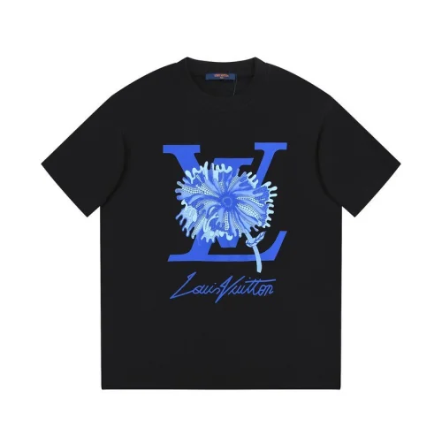 Футболка Louis Vuitton Blue Dandelion "Black"