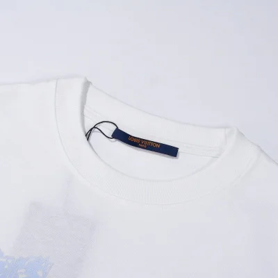Футболка Louis Vuitton With Shades Of Blue "White" фото № 6