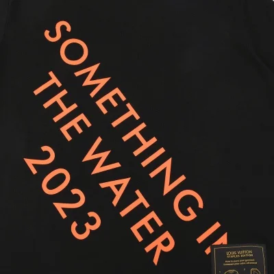 Футболка Louis Vuitton Something In The Water "Black" фото № 4