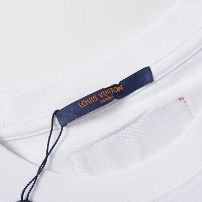 Футболка Louis Vuitton With Colored Pumpkin Print "White" фото № 4