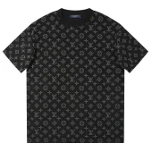 Футболка Louis Vuitton Print With Brand Logos "Black"