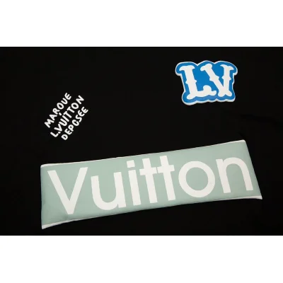 Футболка Louis Vuitton Marove L.Vuitton Depcsee - Text "Black" фото № 5