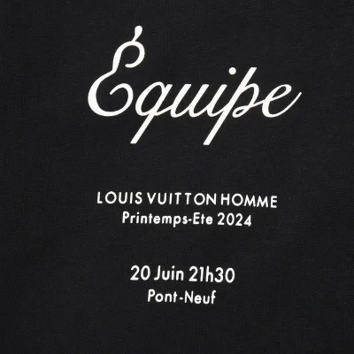 Футболка Louis Vuitton Spring-Summer 2024 "Black" фото № 3