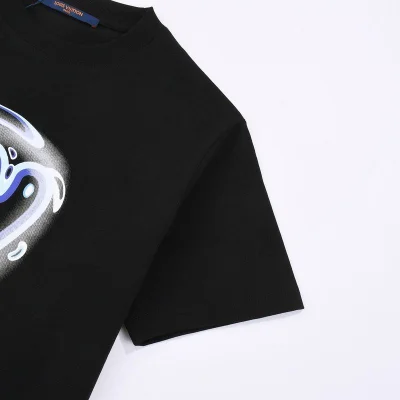 Футболка Louis Vuitton Bubble "Black" фото № 4