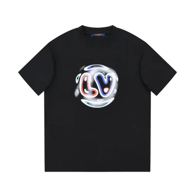Футболка Louis Vuitton Bubble "Black" фото № 6