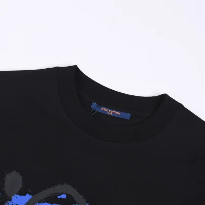 Футболка Louis Vuitton Smiles And Stars "Black" фото № 2