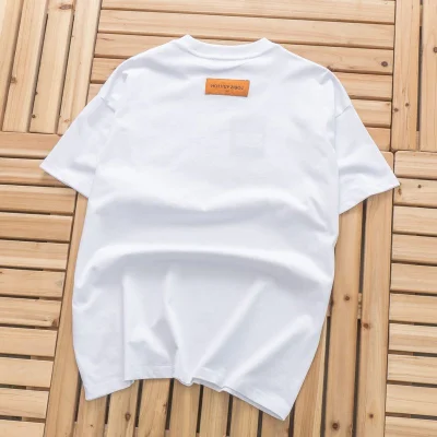 Футболка Louis Vuitton Front Logo And Symbols "White" фото № 2