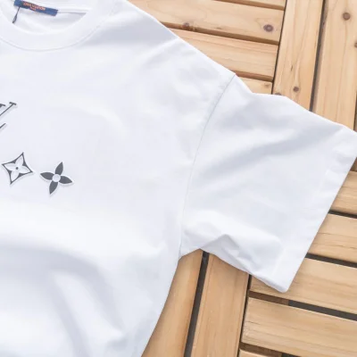 Футболка Louis Vuitton Front Logo And Symbols "White" фото № 5