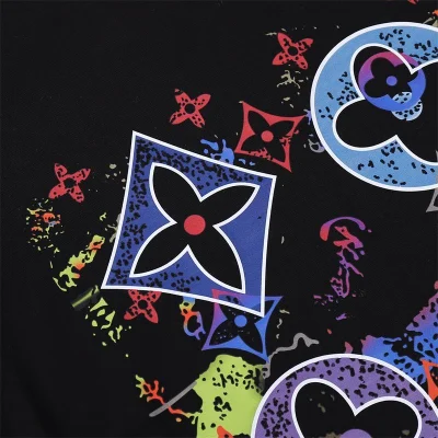 Футболка Louis Vuitton Logo Symbols In Square "Black" фото № 4