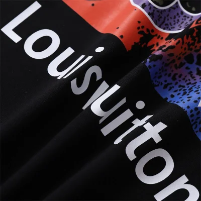 Футболка Louis Vuitton Logo Symbols In Square "Black" фото № 6