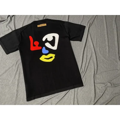 Футболка Louis Vuitton Looking "Black" фото № 5