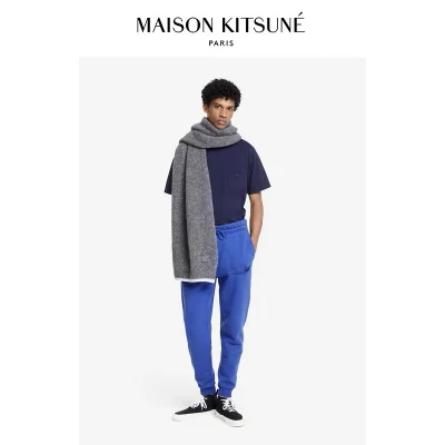 Футболка Maison Kitsune Basic "Blue" фото № 3