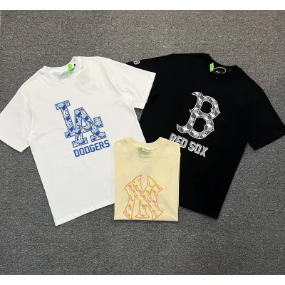 Футболка MLB Yankees "Beige" фото № 7