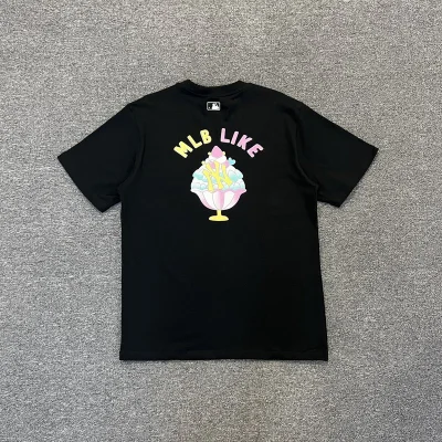 Футболка MLB Like A Glass Of Ice Cream "Black" фото № 2