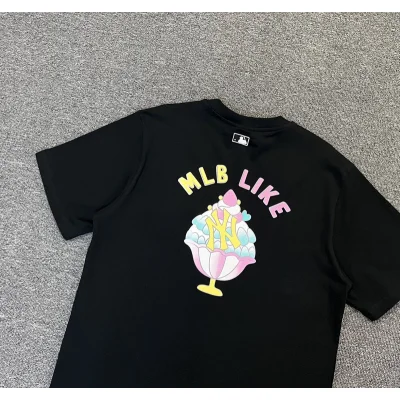 Футболка MLB Like A Glass Of Ice Cream "Black" фото № 3