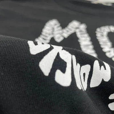 Футболка Moncler Logo From Text "Black" фото № 8