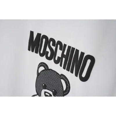 Футболка Moschino Small Bear Front Print "White" фото № 4