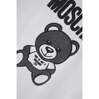 Футболка Moschino Small Bear Front Print "White" фото № 5