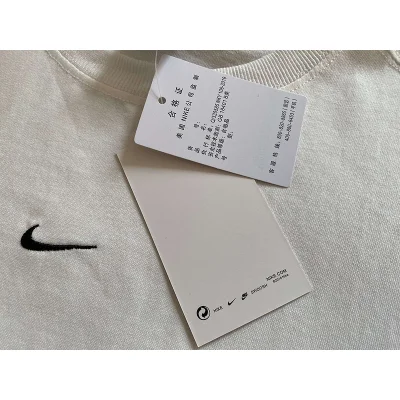 Футболка Nike Small Logo Front And Plain "White" фото № 7