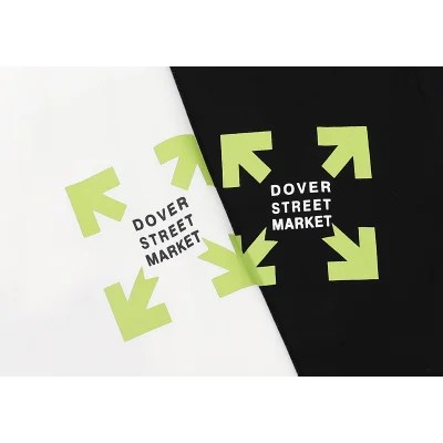 Футболка Off White Dover Street Market Text "White" фото № 2
