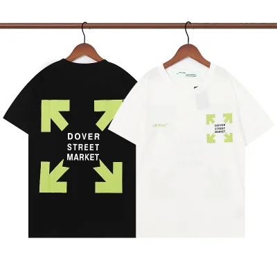 Футболка Off White Dover Street Market Text "White" фото № 3
