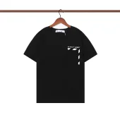 Футболка Off White Striped Pocket "Black"