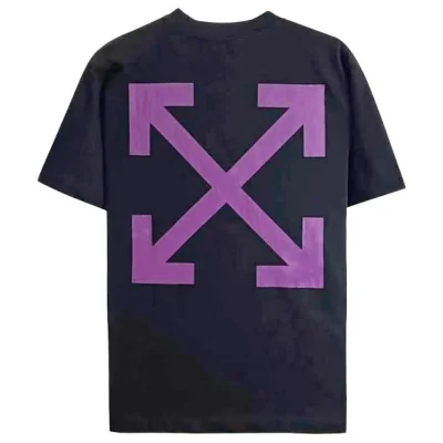 Футболка Off White Angels "Black" фото № 8