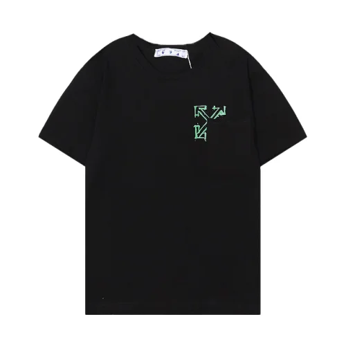 Футболка Off-White Stencil "Black"