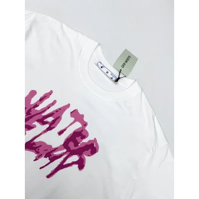 Футболка Off-White Water Delay Logo "White" фото № 5