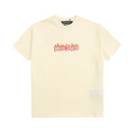 Футболка Palm Angels Fire Logo "Beige"