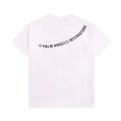 Футболка Palm Angels Spiral "White/Pink" фото № 6 Футболка Palm Angels Spiral "White/Pink" фото № 6
