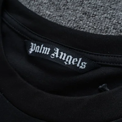 Футболка Palm Angels Monogrammed "Black" фото № 6 Футболка Palm Angels Monogrammed "Black" фото № 6