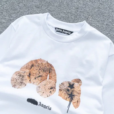 Футболка Palm Angels Ripped Toy With Logo "White" фото № 3 Футболка Palm Angels Ripped Toy With Logo "White" фото № 3