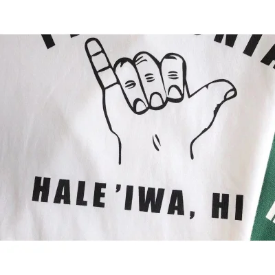 Футболка Patagonia Fingers Gesture Front Print "White" фото № 7