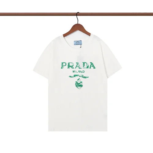 Футболка Prada New Image Style "White/Green"