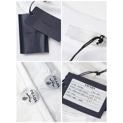 Футболка Prada Logo Made Of Beads "Black" фото № 2 Футболка Prada Logo Made Of Beads "Black" фото № 2