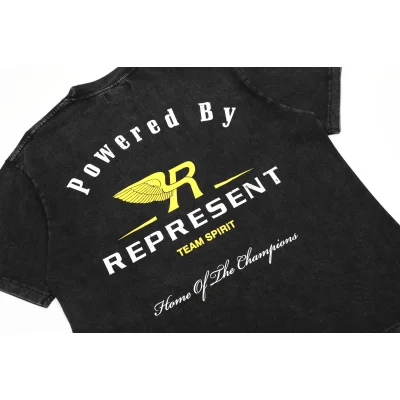 Футболка Represent Team Spirit R Wing "Black" фото № 6