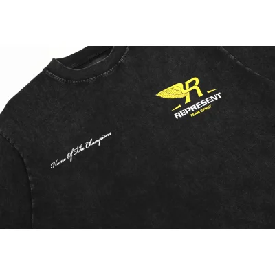 Футболка Represent Team Spirit R Wing "Black" фото № 8
