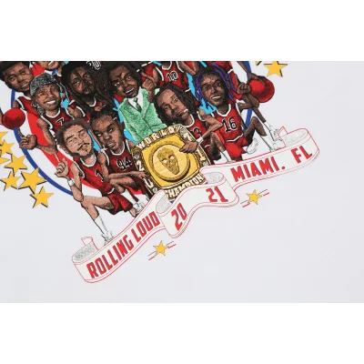 Футболка Revenge Rolling Loud Miami "White" фото № 9