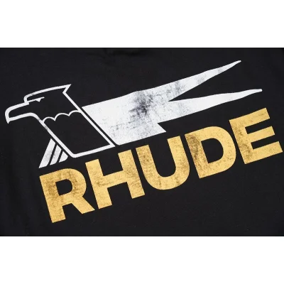 Футболка Rhude The Eagle Head Logo "Black" фото № 4 Футболка Rhude The Eagle Head Logo "Black" фото № 4