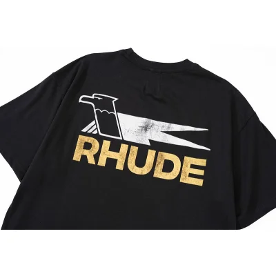 Футболка Rhude The Eagle Head Logo "Black" фото № 5 Футболка Rhude The Eagle Head Logo "Black" фото № 5