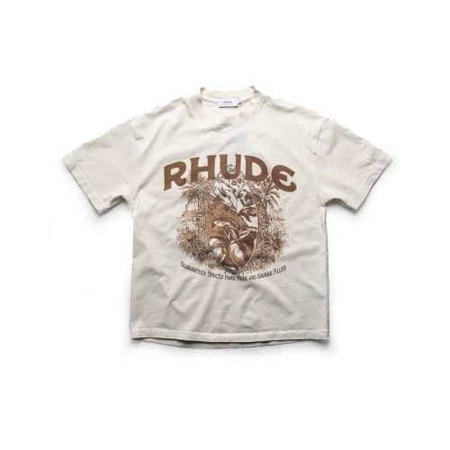 Футболка Rhude Guaranteed Strictly Handmade "White"