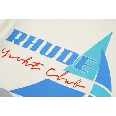 Футболка Rhude Sail Yacht "White" фото № 8 Футболка Rhude Sail Yacht "White" фото № 8
